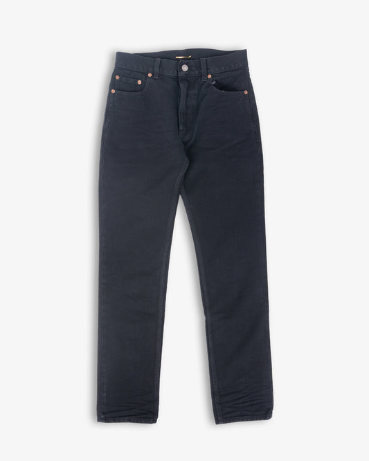 SAINT LAURENT Relax Straight Old Black