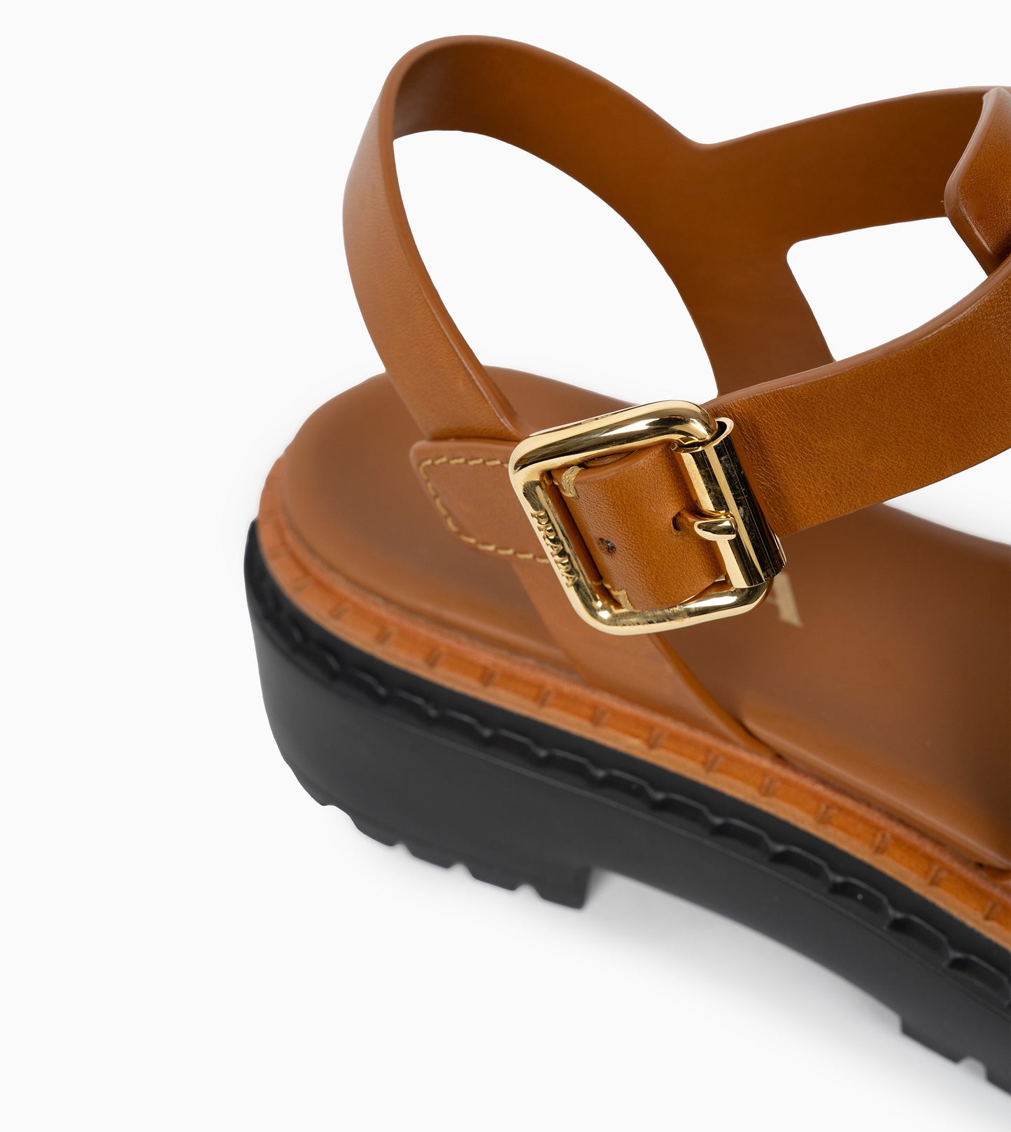PRADA- Leather Sandals