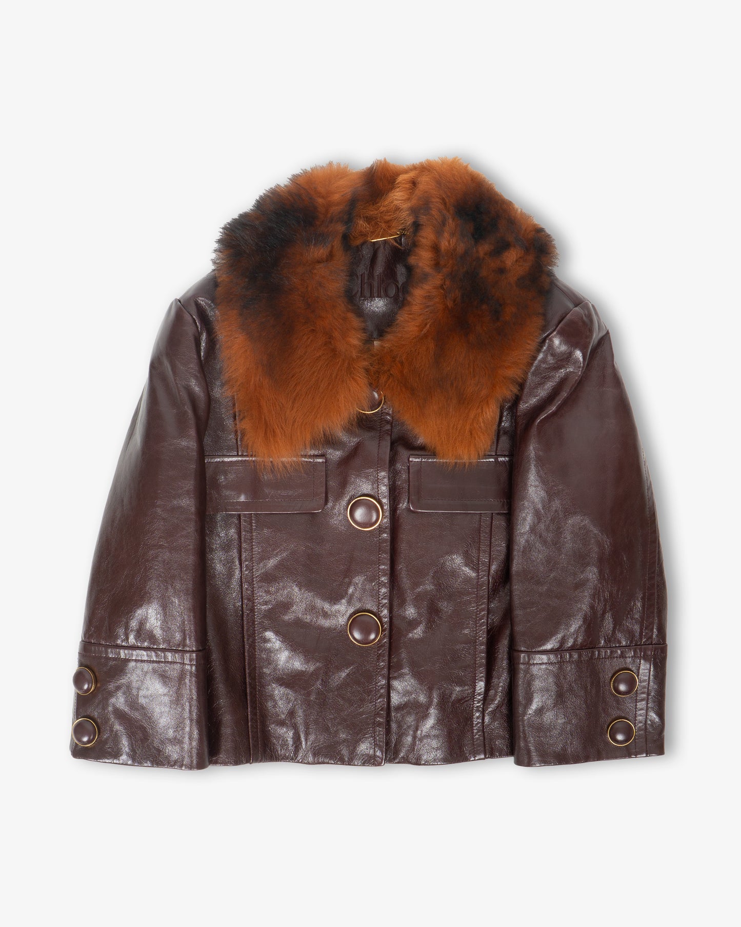 CHLOÉ CV05 Jacket Dark Purple