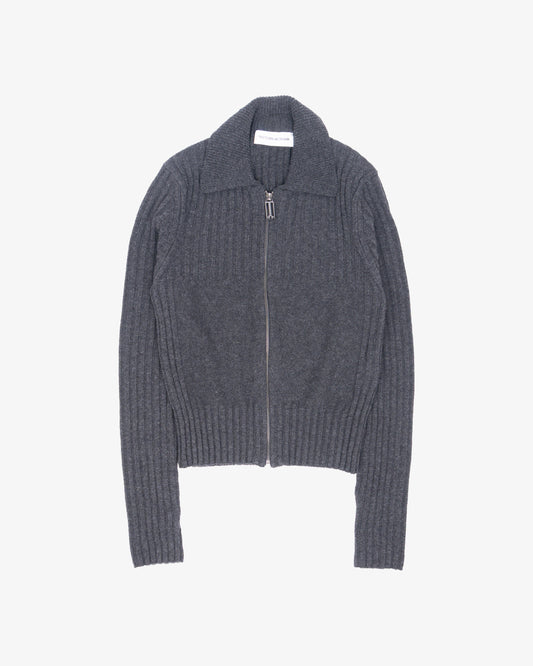VICTORIA BECKKHAM Full Zip Jumper Ore Melagne