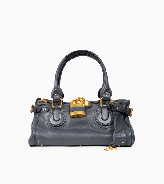 CHLOE PADDINGTON BAG -BLK-NAVY