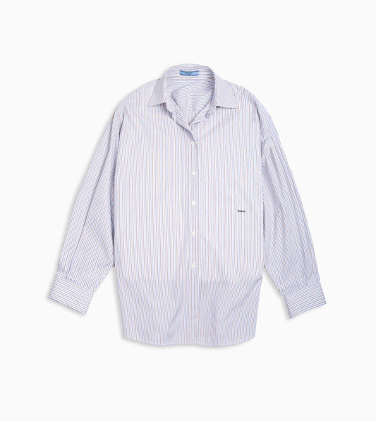 PRADA Popeline Shirt Tabaco