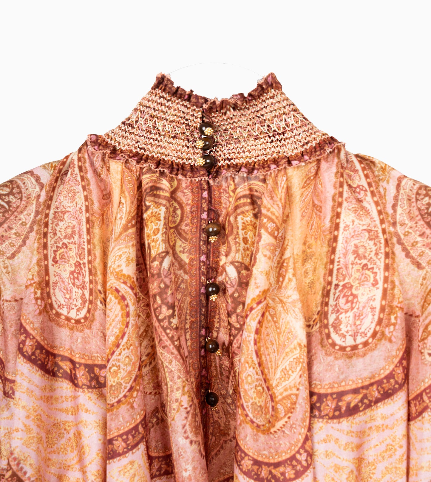 ZIMMERMANN WANDERLUST FRILL BLOUSE