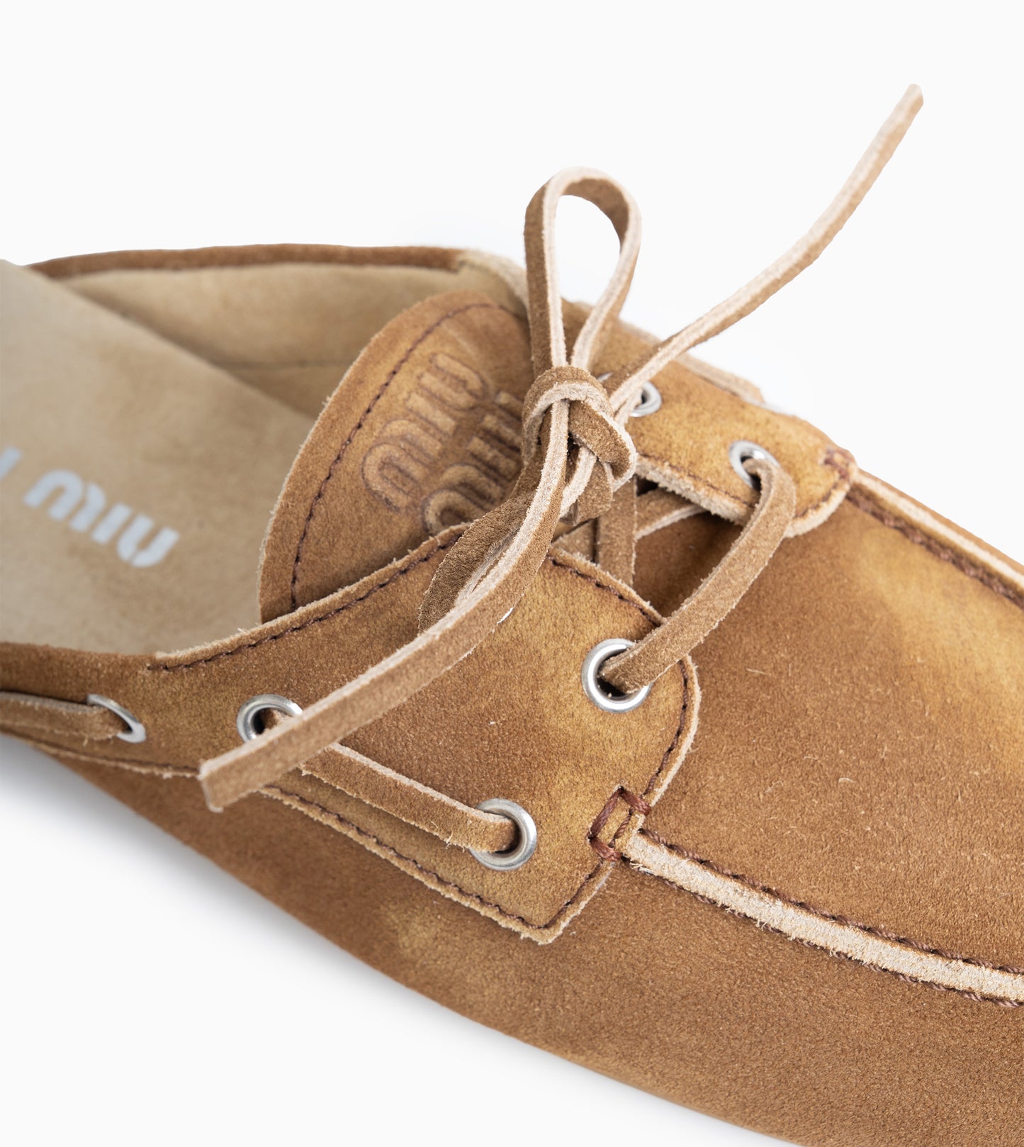 MIU MIU- Faded Suede