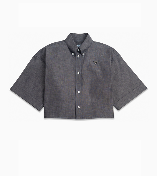 PRADA Denim Shirt Blue