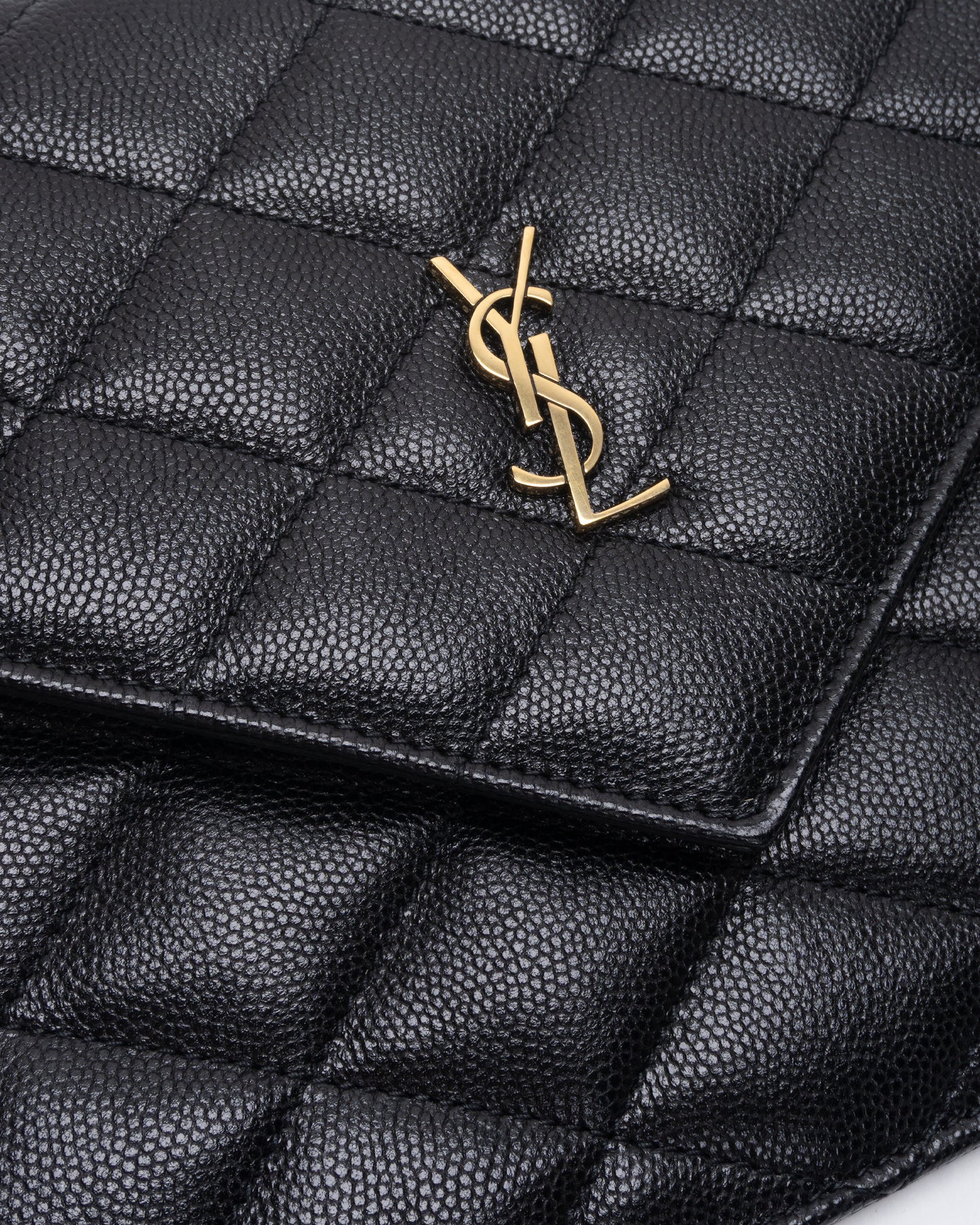 SAINT LAURENT YSL PW Pouch Black