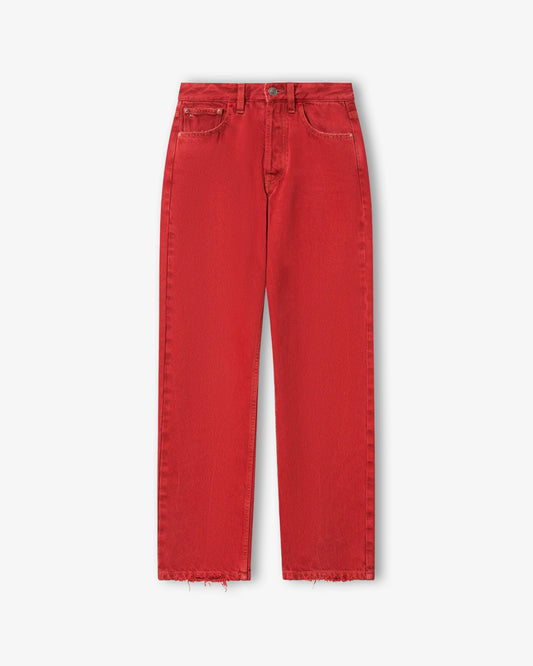 ISABEL MARANT Daya Regular Pants Red