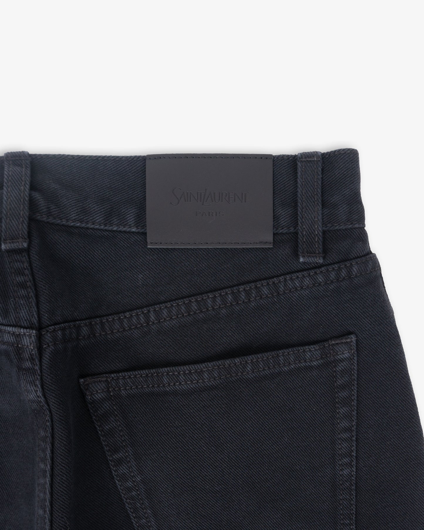 SAINT LAURENT Relax Straight Old Black