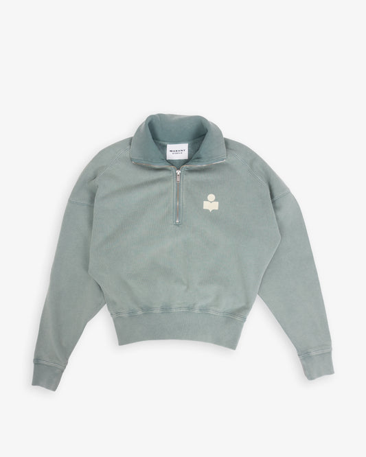 ISABEL MARANT Ross Sweat Shirt  Sage/Ecru