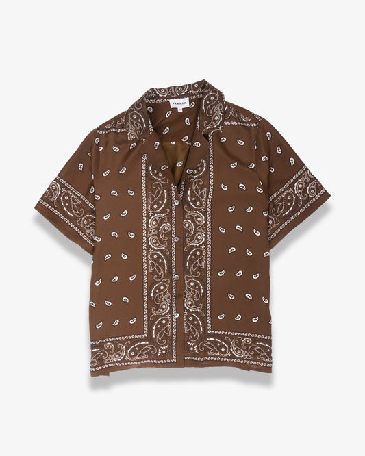 PAROSH Shirt Brown