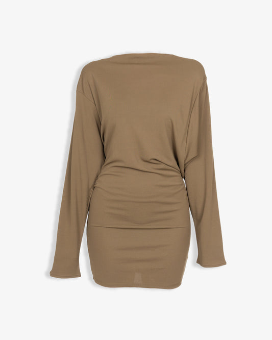 JACQUEMUS La Robe Mistral Khaki