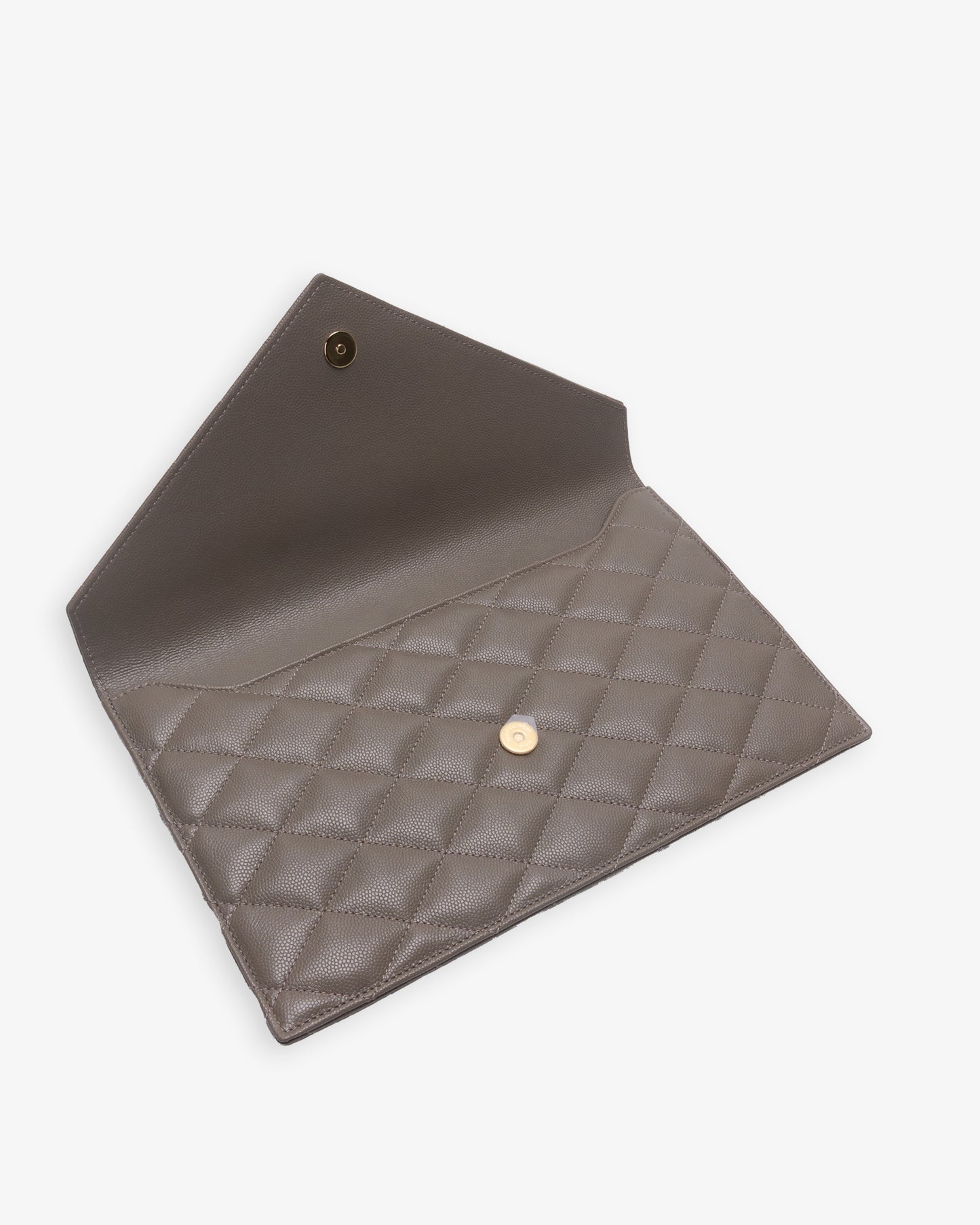 SAINT LAURENT YSL PW Pouch Plaza Taupe