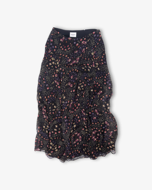 ISABEL MARANT Fran Skirt Black / Ecru