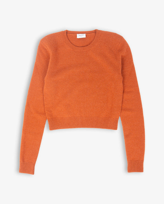 SAINT LAURENT Sweater Terre de Sienne