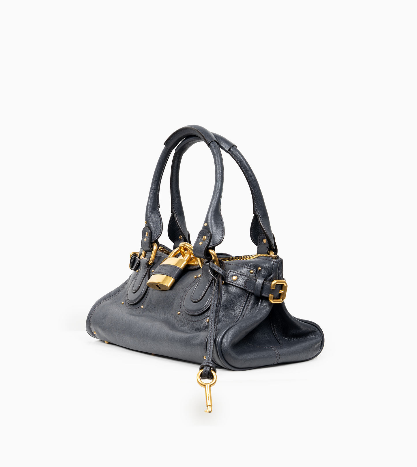 CHLOE PADDINGTON BAG -BLK-NAVY