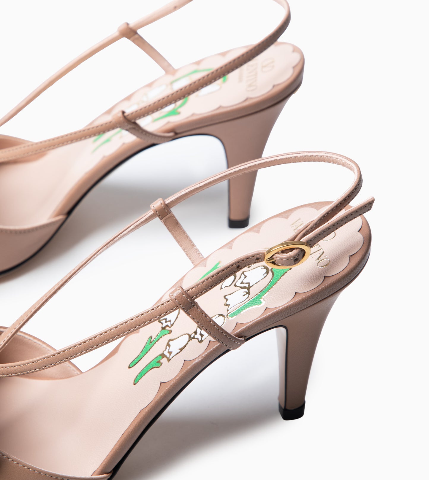 VALENTINO SLING BACK BOWOW SHOE CANELLE