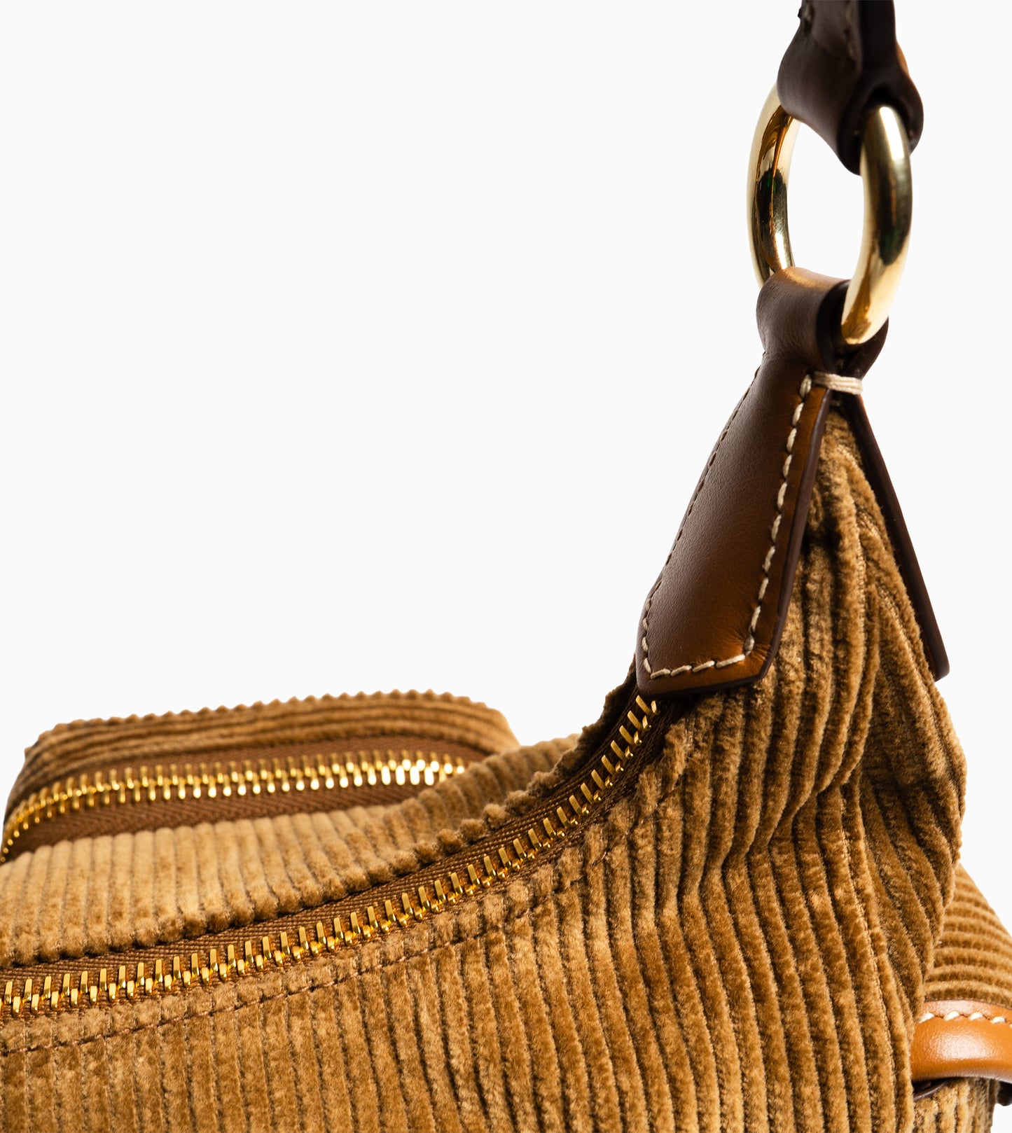 MIU MIU Velluto Handbag Canela