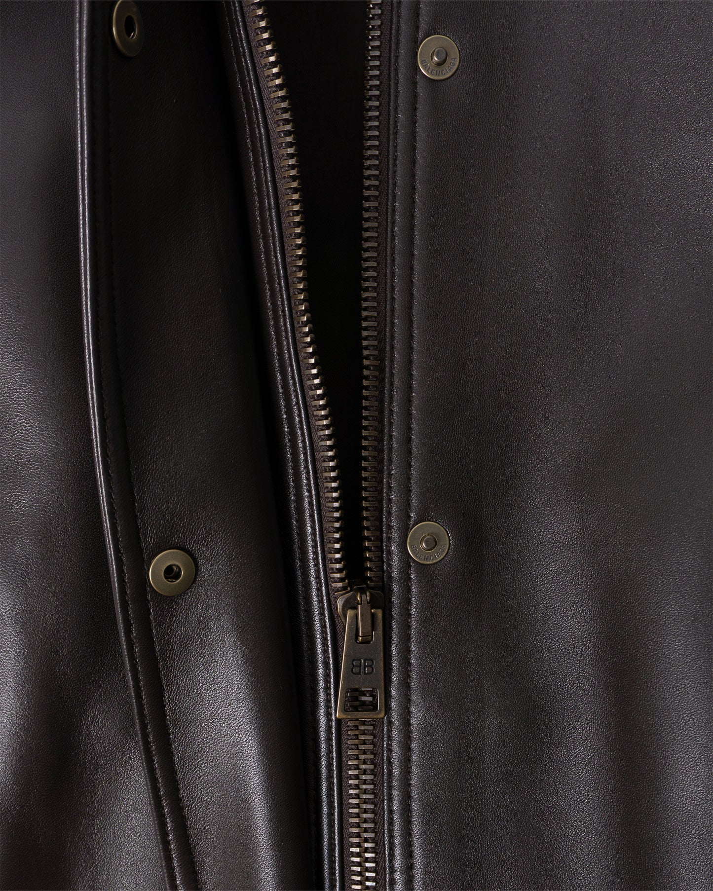 BALENCIAGA Sleeveles Blouson Moka