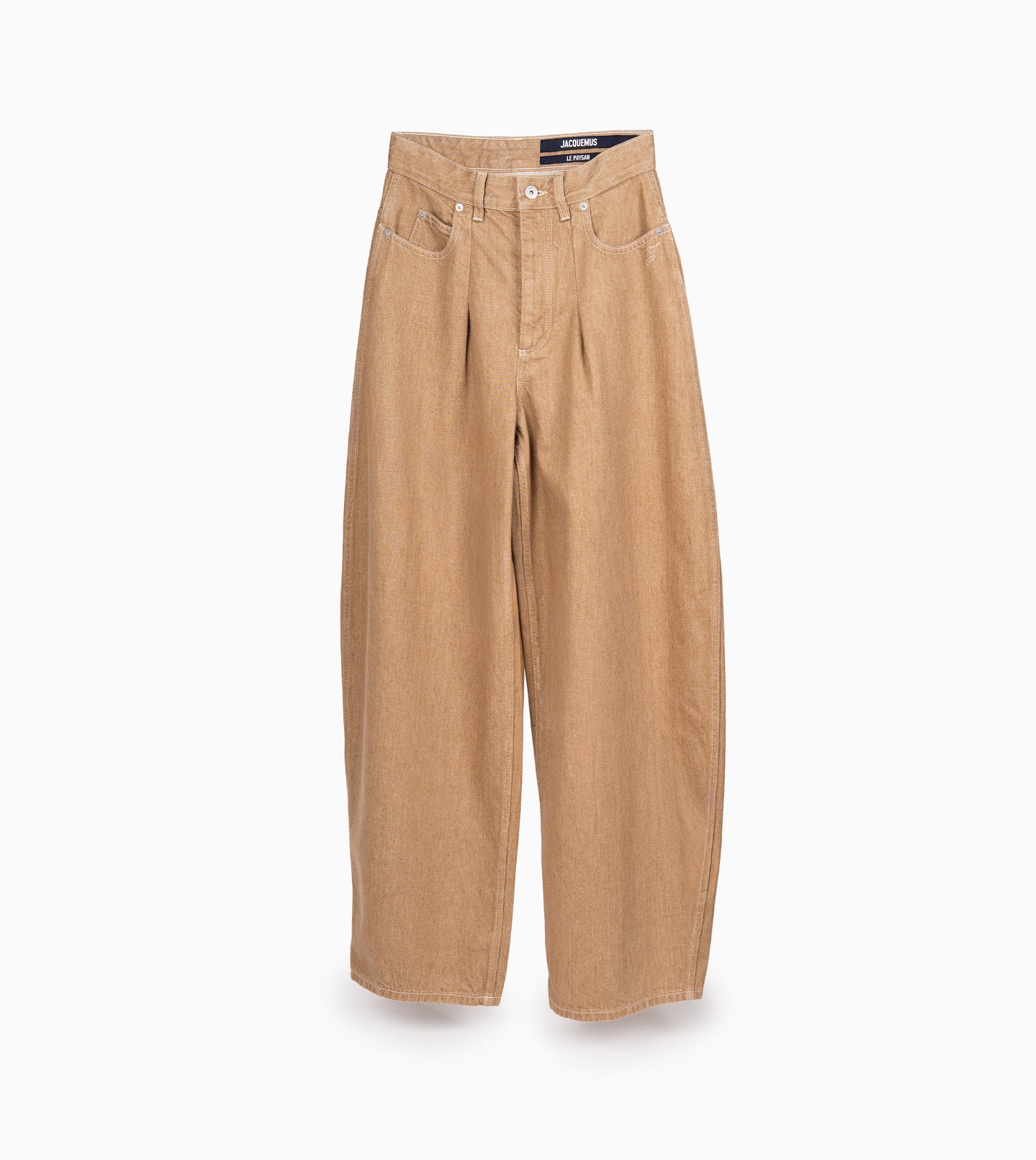 JACQUEMUS Le De Nimes Ovalo Beige