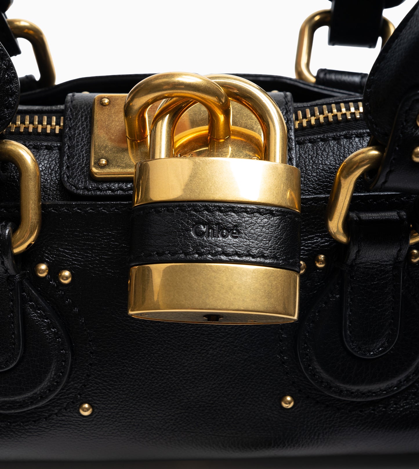 CHLOE M PADDINGTON BAG BLACK