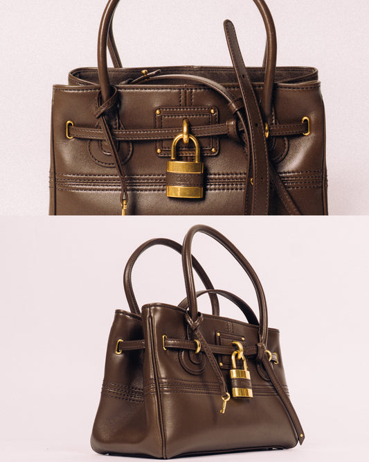 CHLOÉ Clover Brown Bag