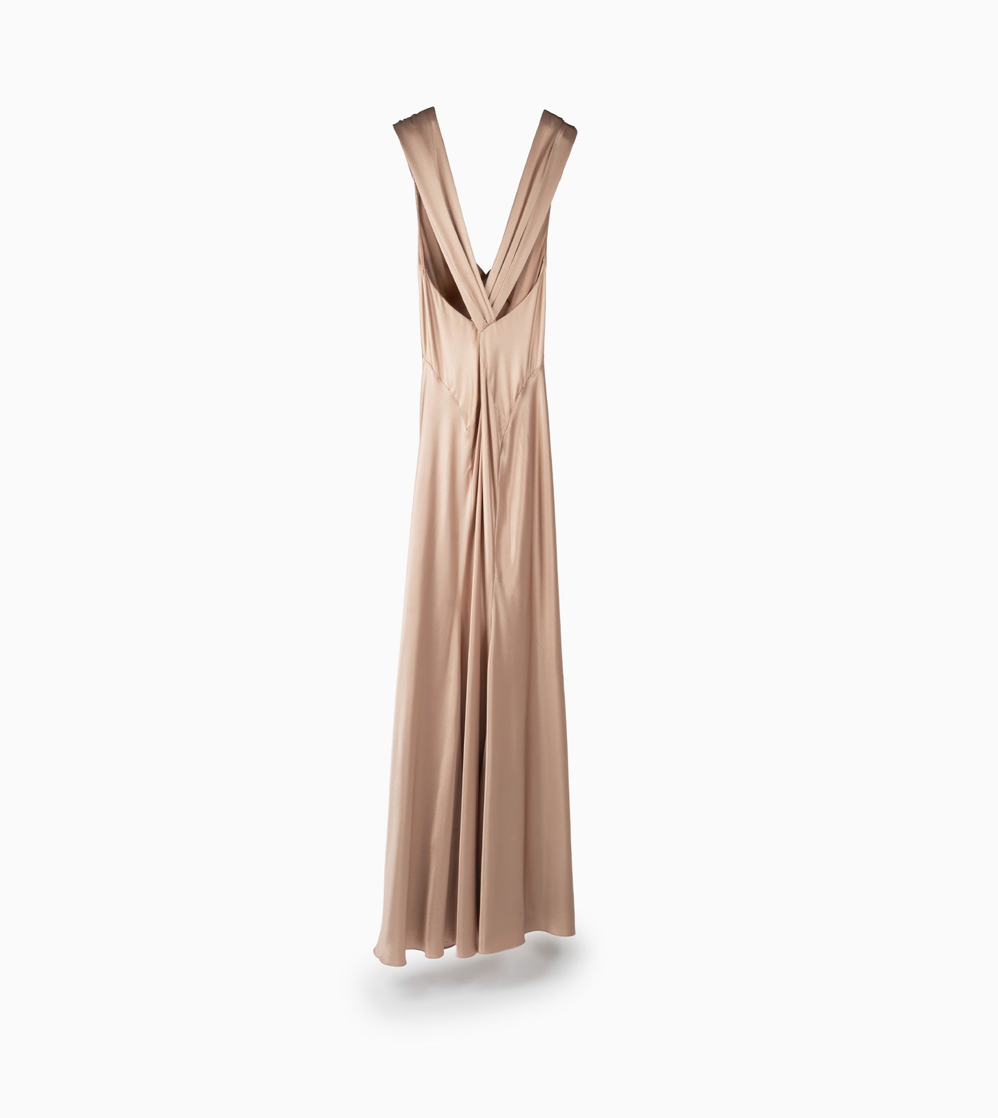 SAINT LAURENT- Silk Dress