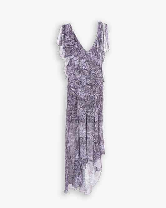 ISABEL MARANT Tylena Dress Faded Night