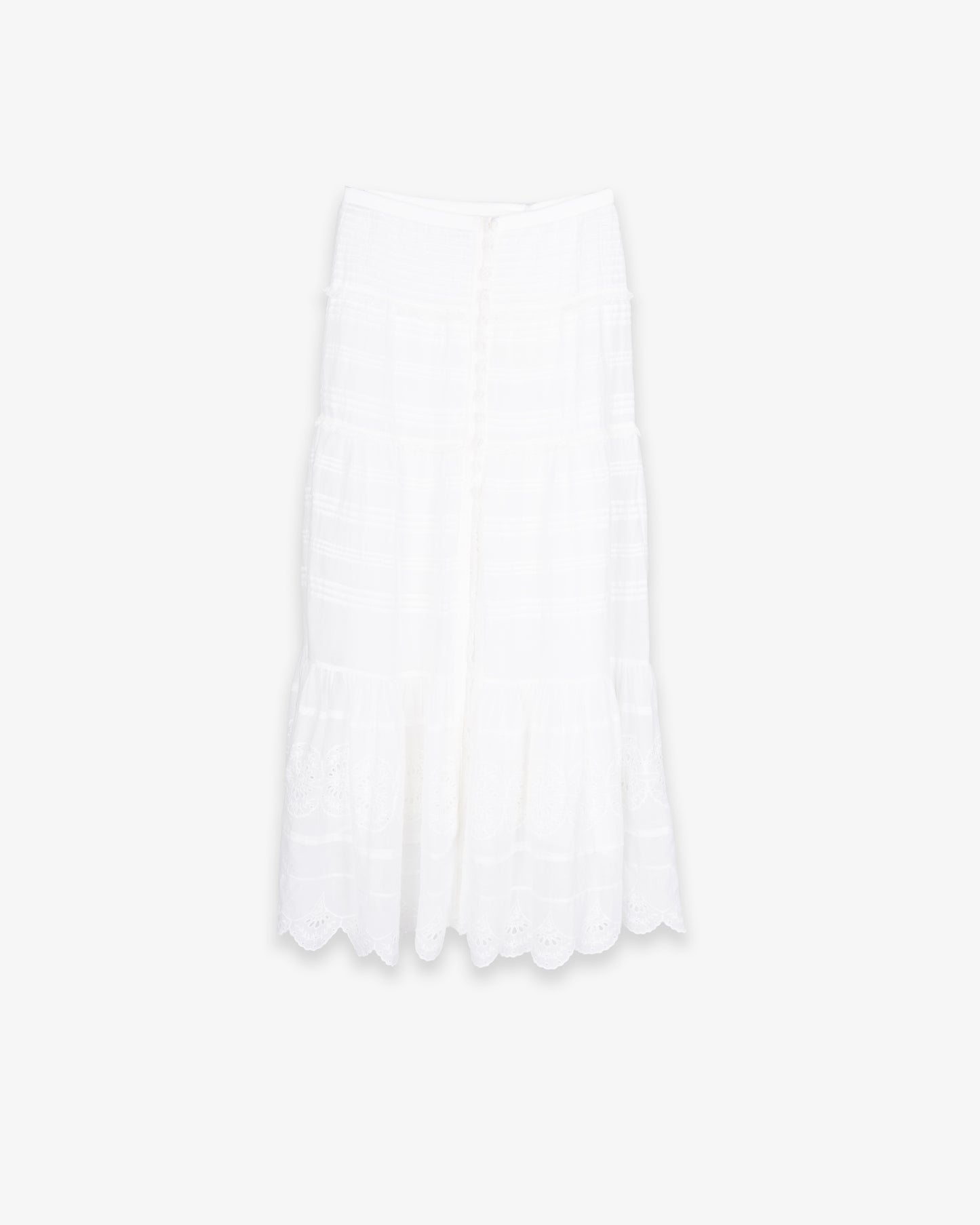 ISABEL MARANT Paoline Skirt White