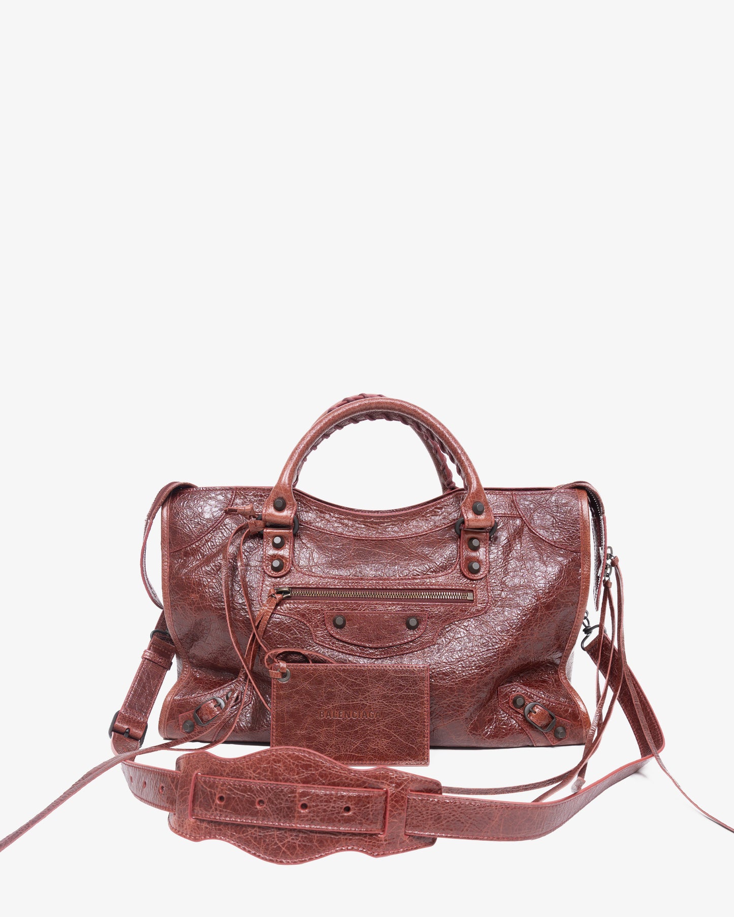 BALENCIAGA Bag Berry Red
