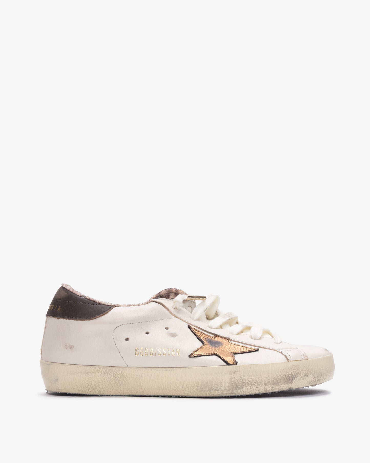 GOLDEN GOOSE Super Star Nappa Upper Laminated Star Leather