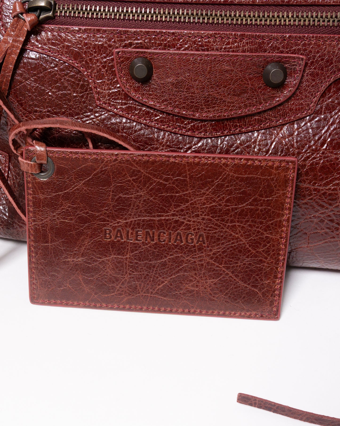 BALENCIAGA Bag Berry Red