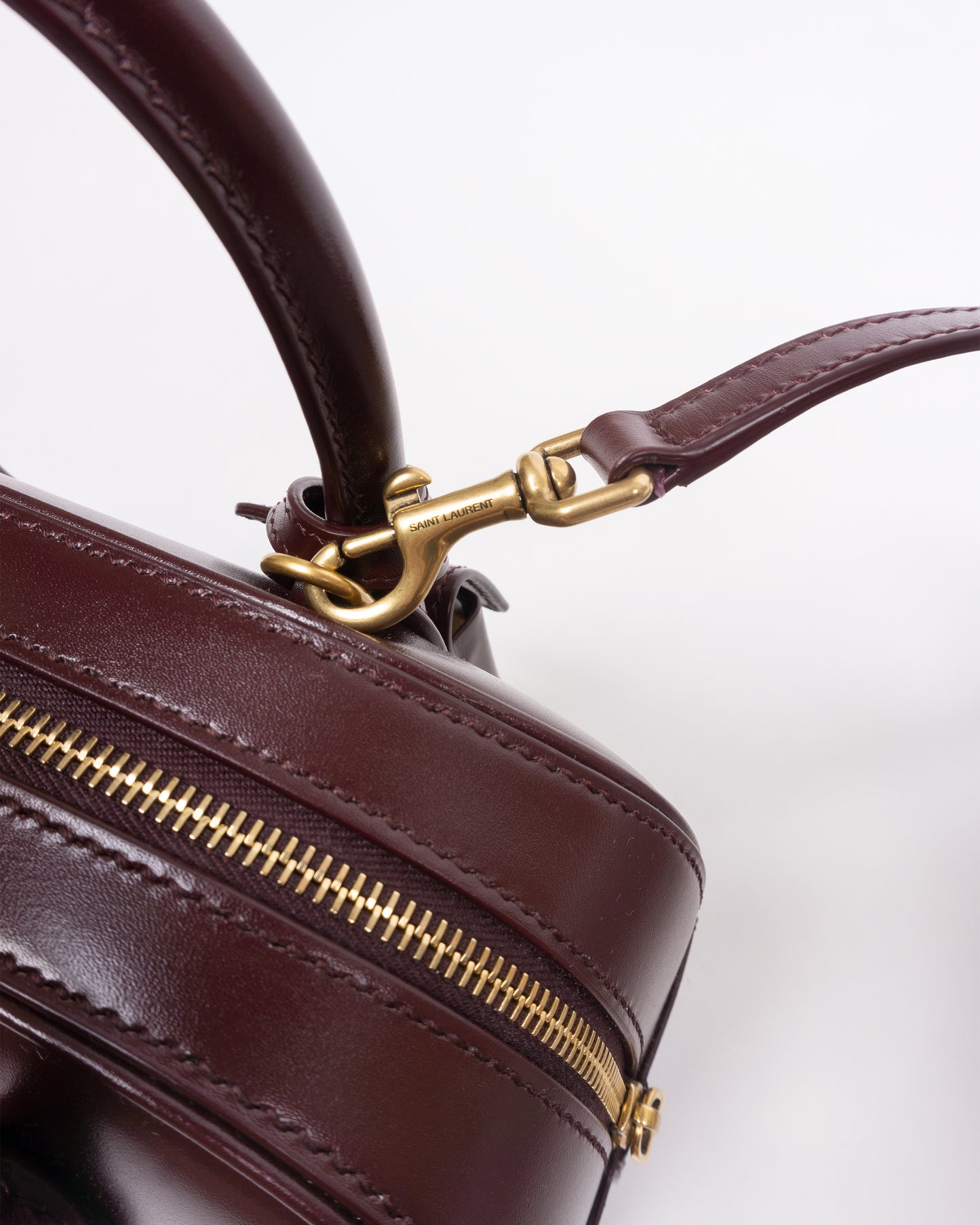 SAINT LAURENT YSL M. Bag Hot Wine