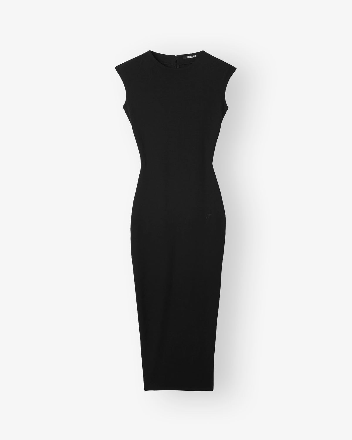 JACQUEMUS La Robe Alba Midi Black