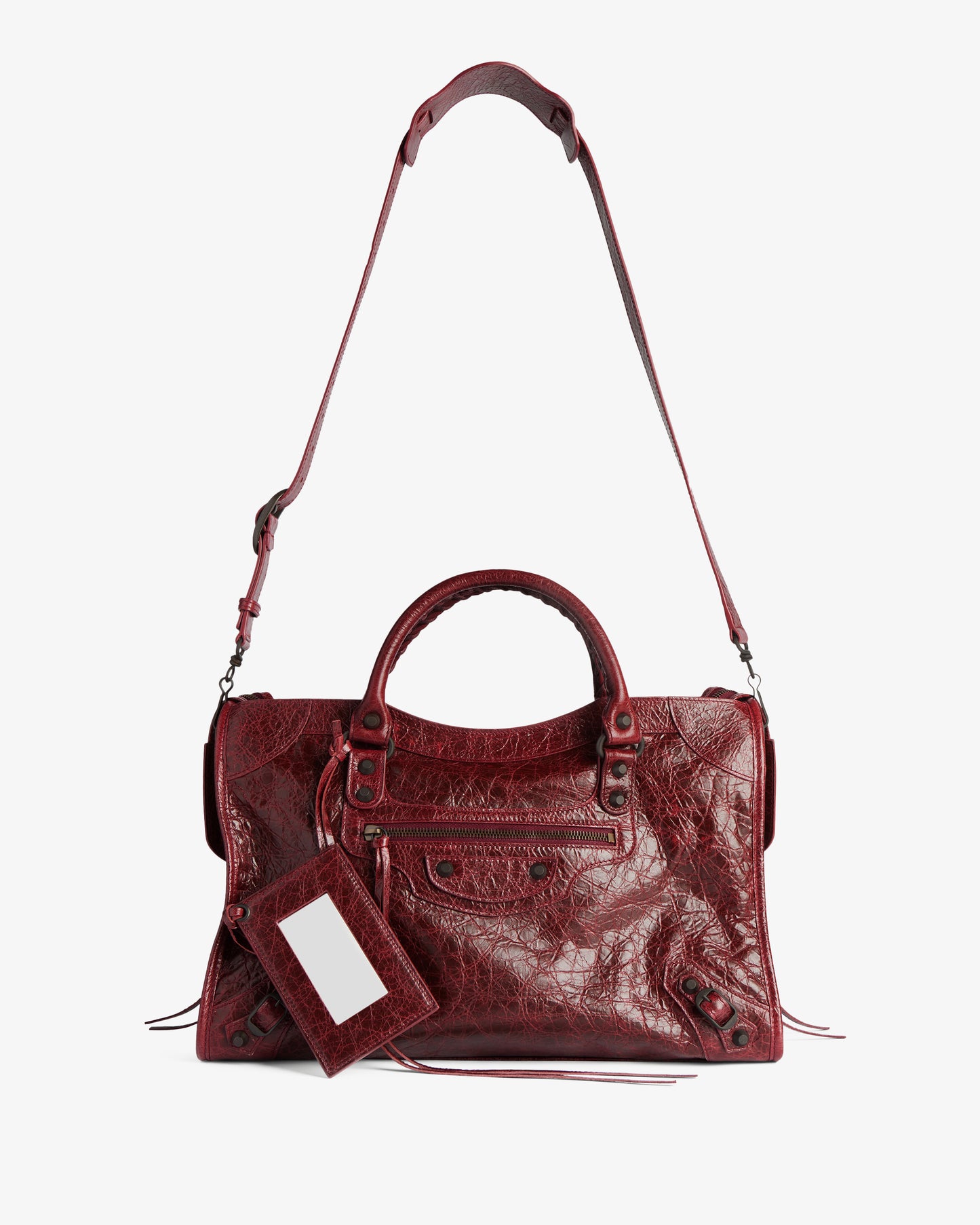 BALENCIAGA Bag Berry Red