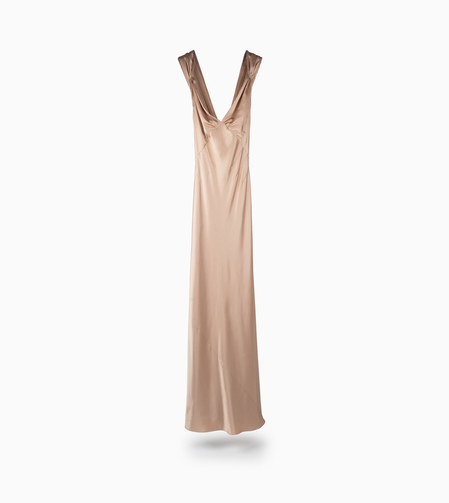 SAINT LAURENT- Silk Dress