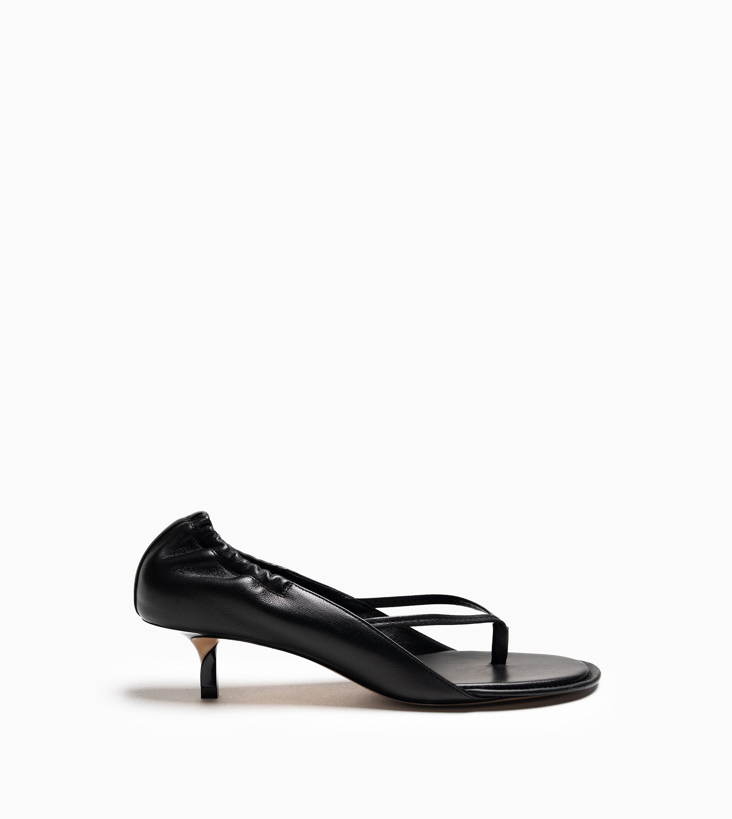 JACQUEMUS Les Sandales Nu-Pieds Black
