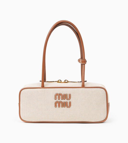 MIU MIU Beau Canvas Bag