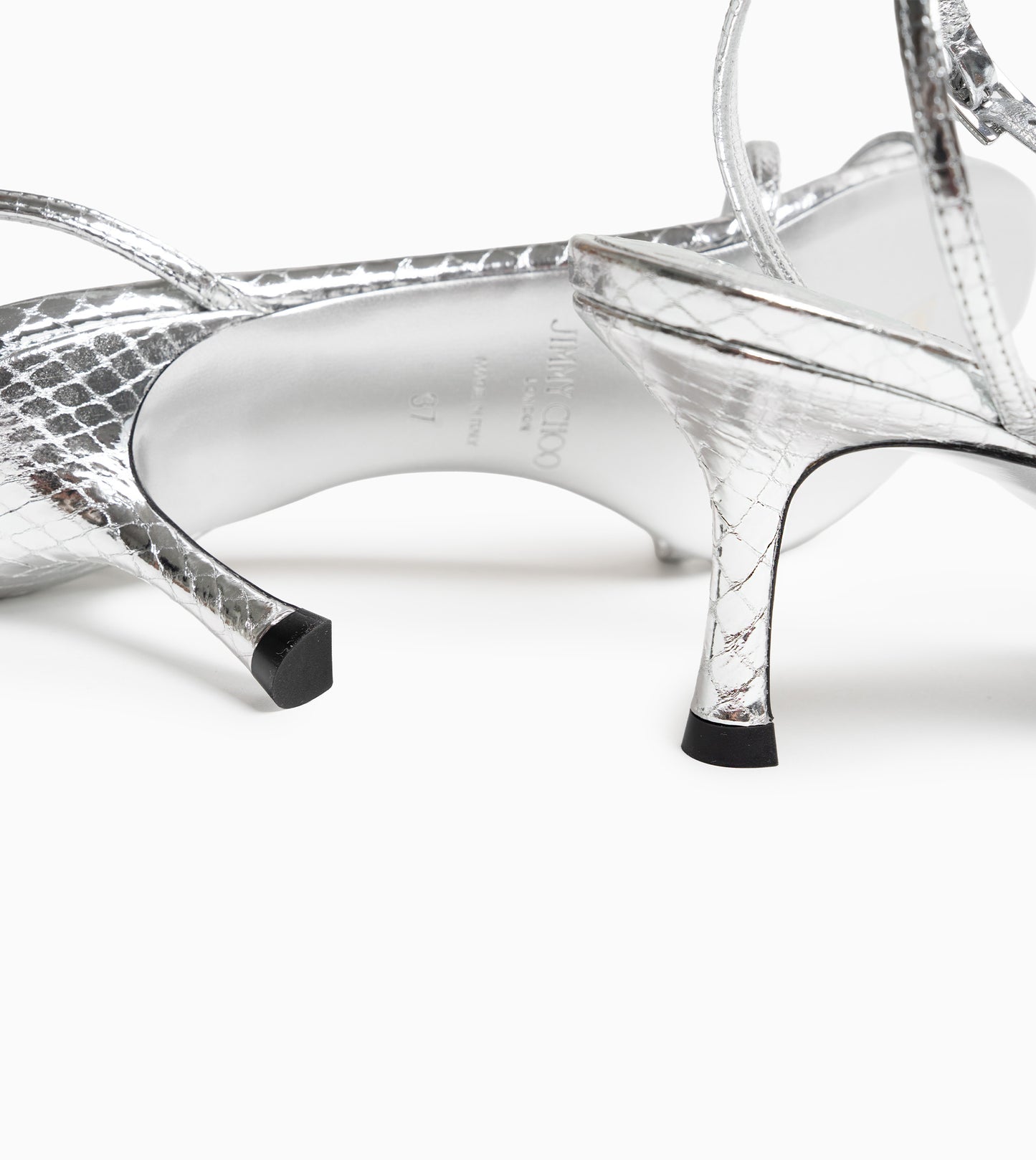 JIMMY CHOO Leo 65 Wap Silver
