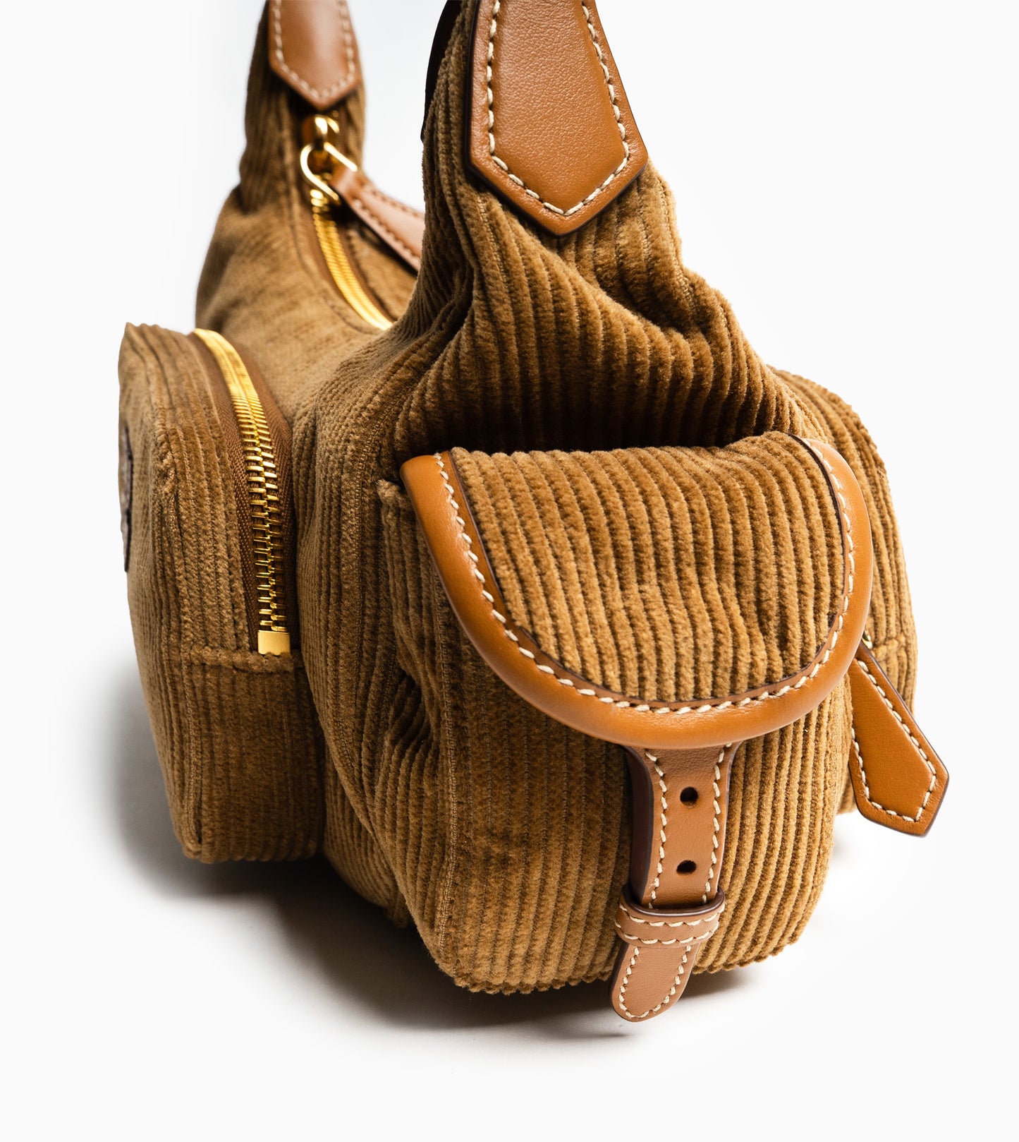 MIU MIU Velluto Handbag Canela