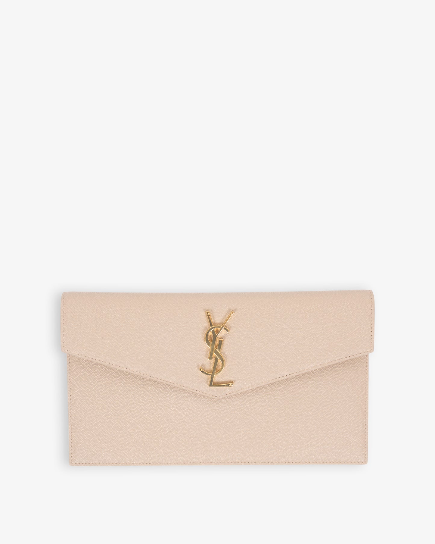 SAINT LAURENT Pouch Medium Dark Beige
