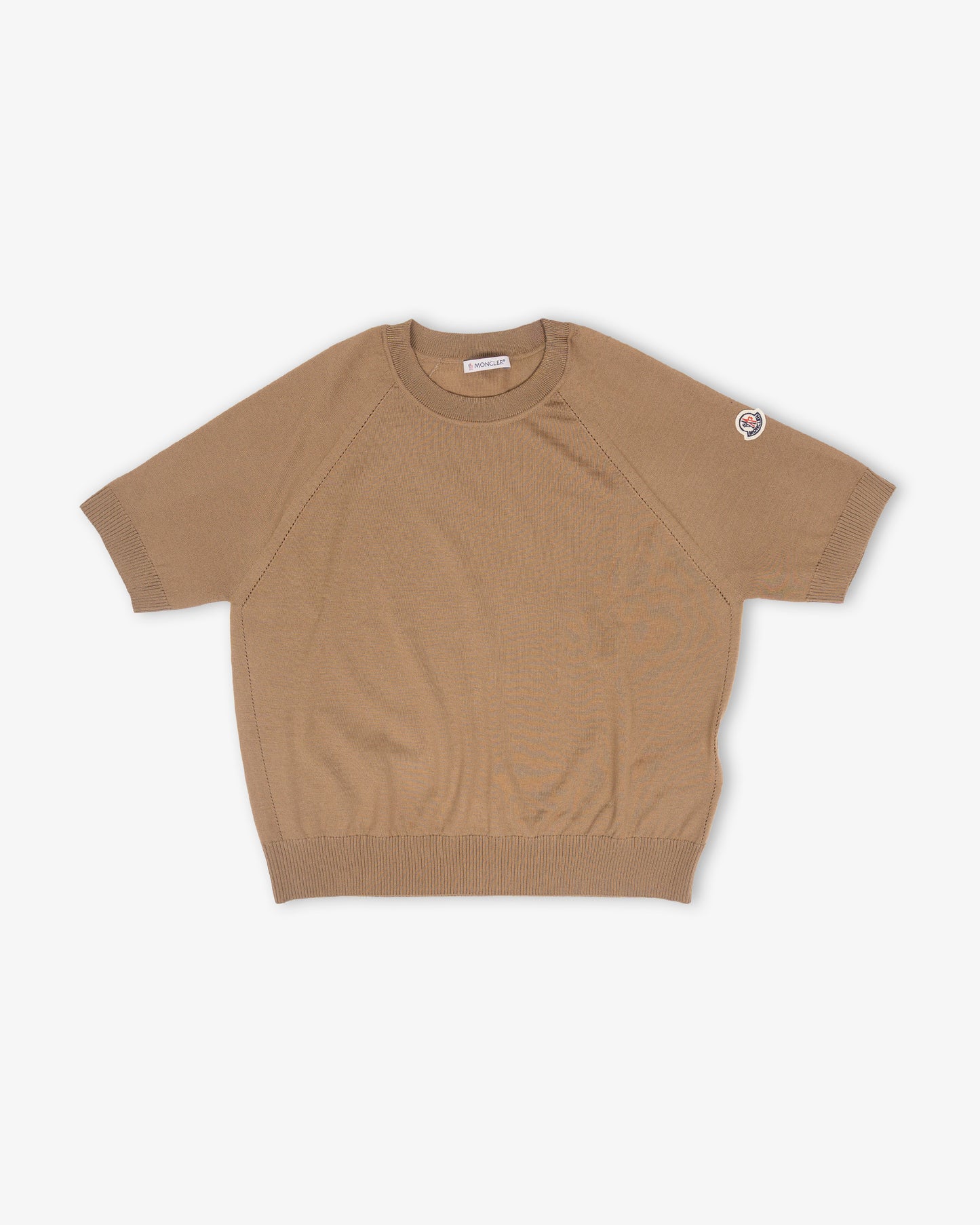 MONCLER Crew Neck Beige