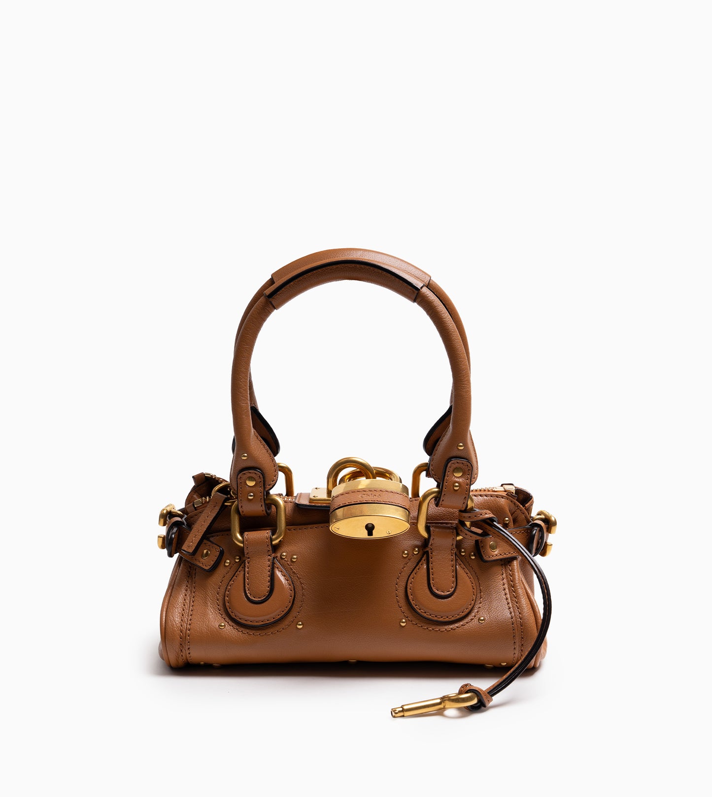 CHLOE M PADDINGTON BAG MUSTANG BROWN