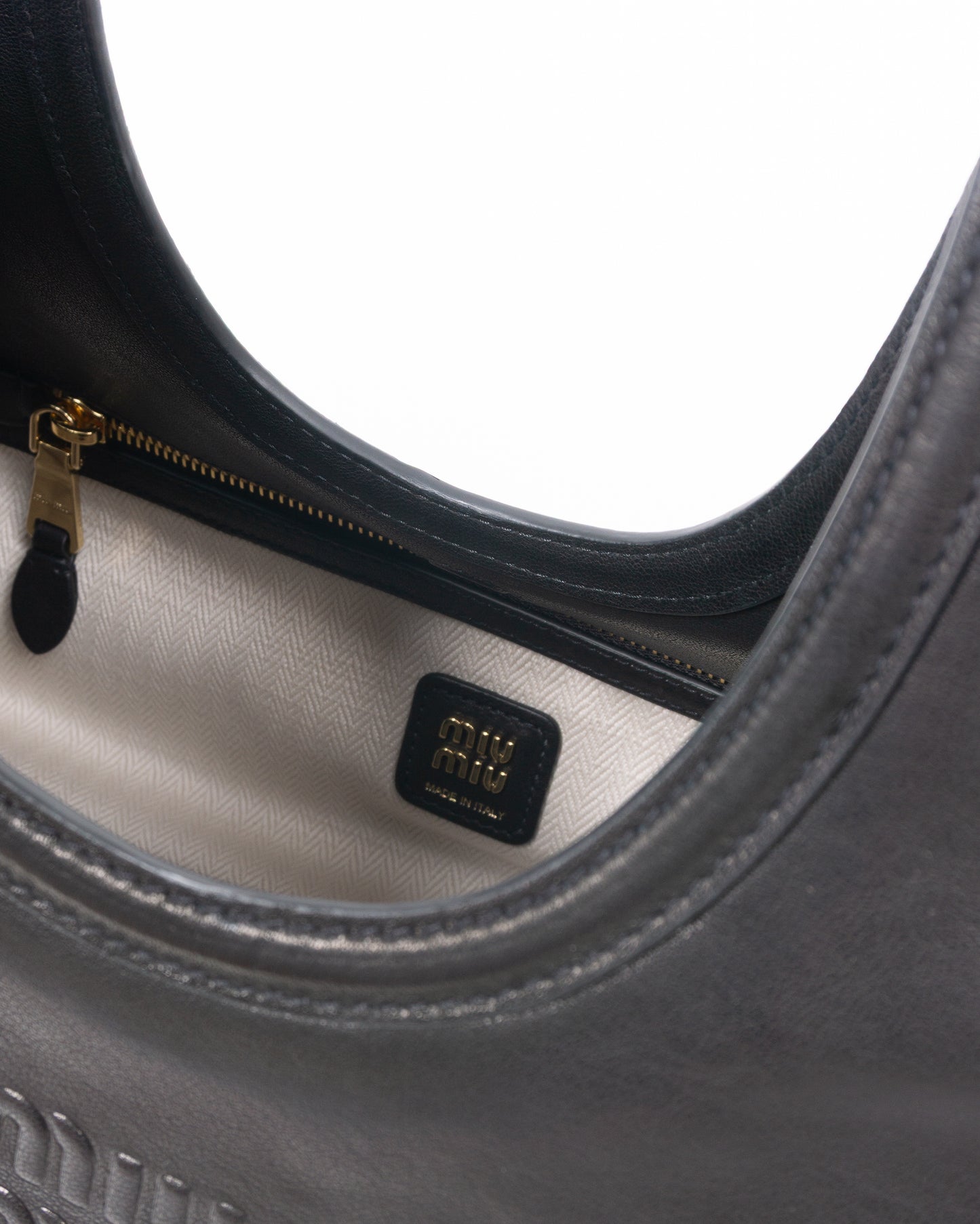 MIU MIU Hand Bag Black