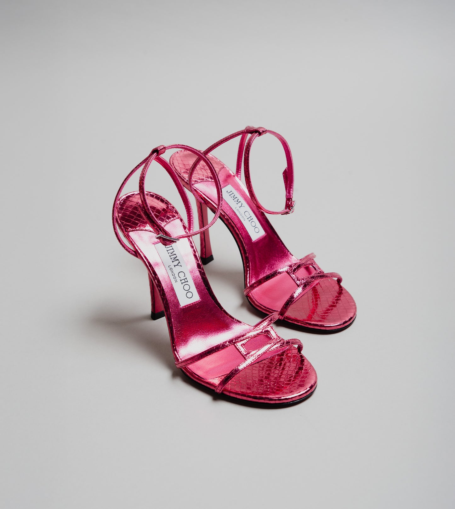 JIMMY CHOO Leo 100 Wao Violet Orchid