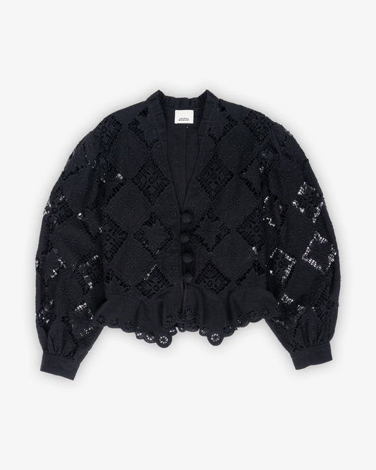 ISABEL MARANT Nina Top Black