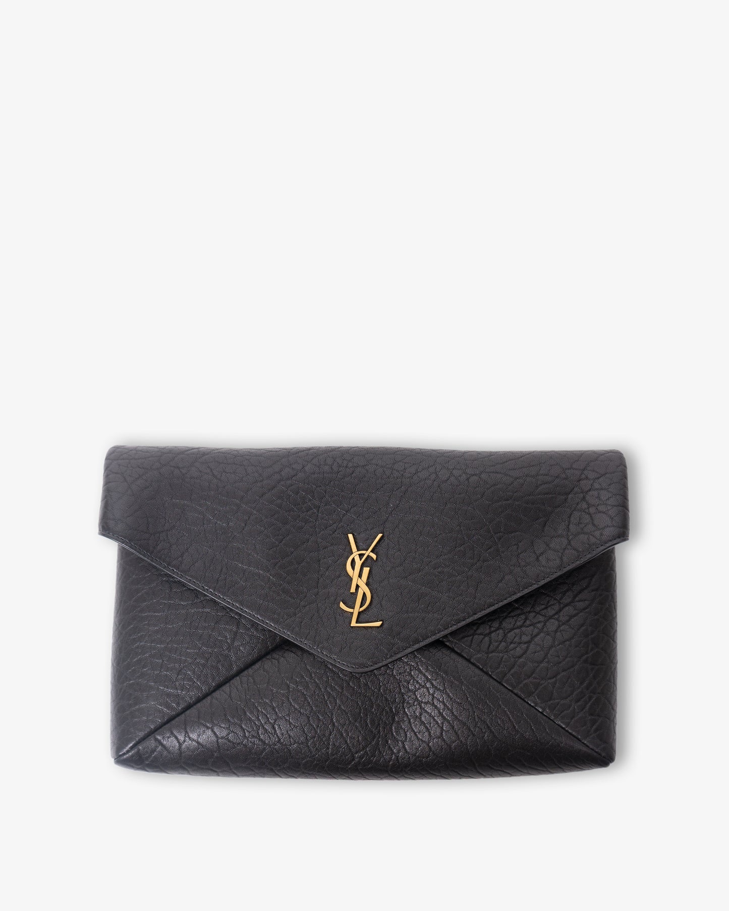 SAINT LAURENT YSL Pouch Envelope Black