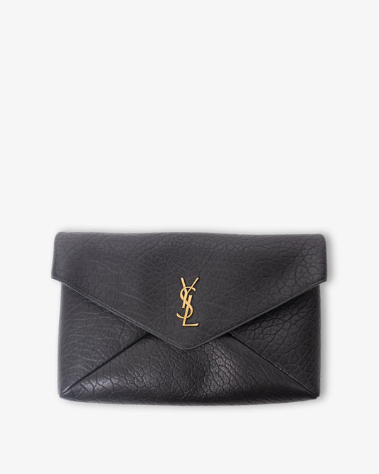 SAINT LAURENT YSL Pouch Envelope Black