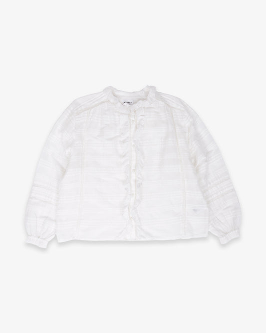ISABEL MARANT Peline Top White