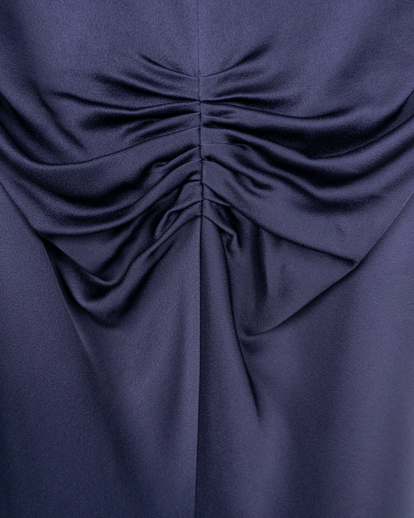 VICTORIA BECKHAM Bela Midi Dress Midnight