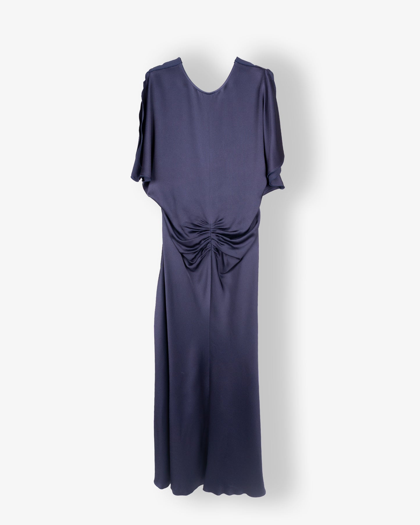 VICTORIA BECKHAM Bela Midi Dress Midnight
